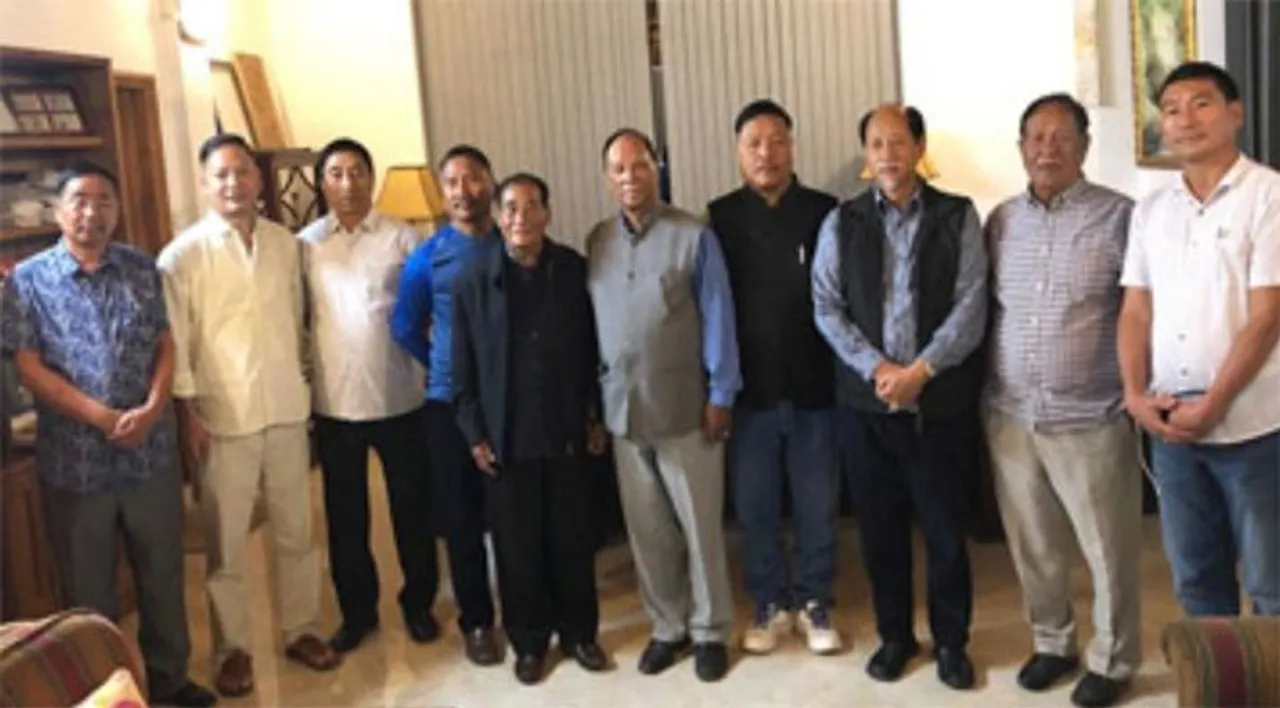নাগা পিপ’লছ ফ্ৰণ্টৰ পৰা ৭ বিসম্বাদী বিধায়কক নিলম্বন
