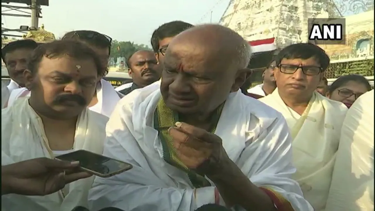 আমি কংগ্ৰেছৰ লগত আছোঃ এইছ ডি দেৱগৌড়া