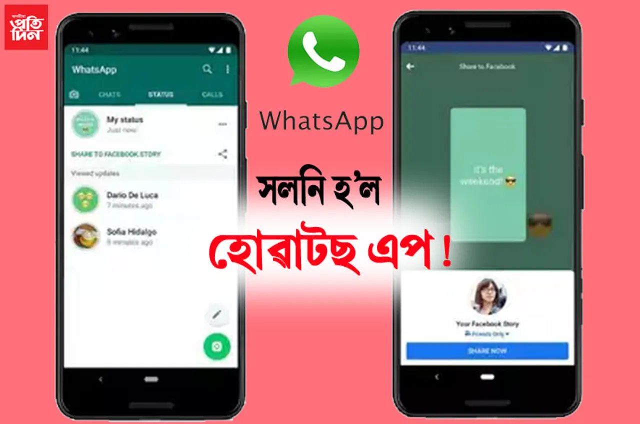সলনি হ’ল হোৱাটছ এপত ষ্টেটাছ দিয়া পদ্ধতি…