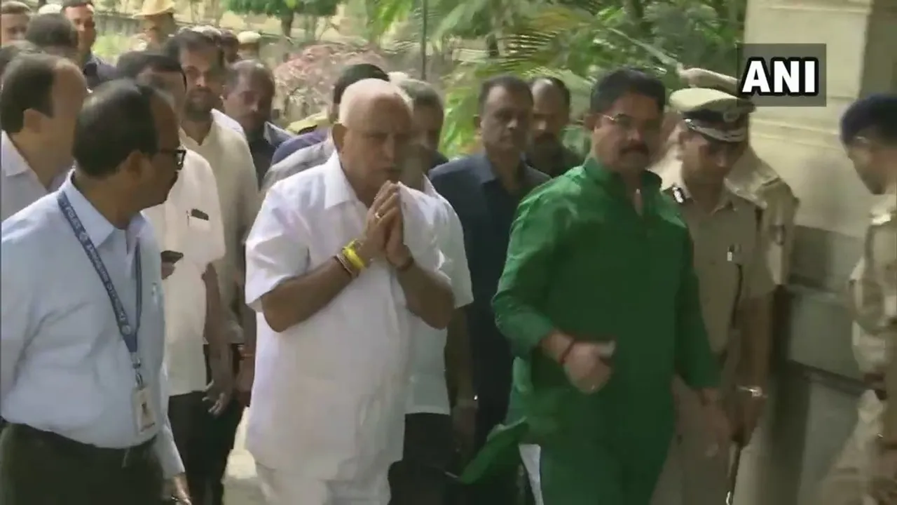 সোমবাৰে বিধানসভাত আস্থা ভোটত অৱতীৰ্ণ হ’ব মুখ্যমন্ত্ৰী বি এছ য়েদেয়ুৰাপ্পা, প্ৰয়োজন ১০৫ গৰাকী বিধায়কৰ সমৰ্থন