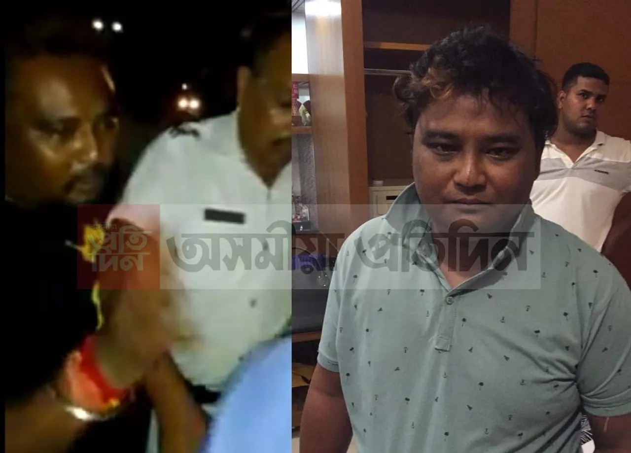 যোৰহাটৰ ৰাজপথত পুলিচৰ ওপৰত দাদাগিৰি কৰা ৰাজা ভাইক গ্ৰেপ্তাৰ