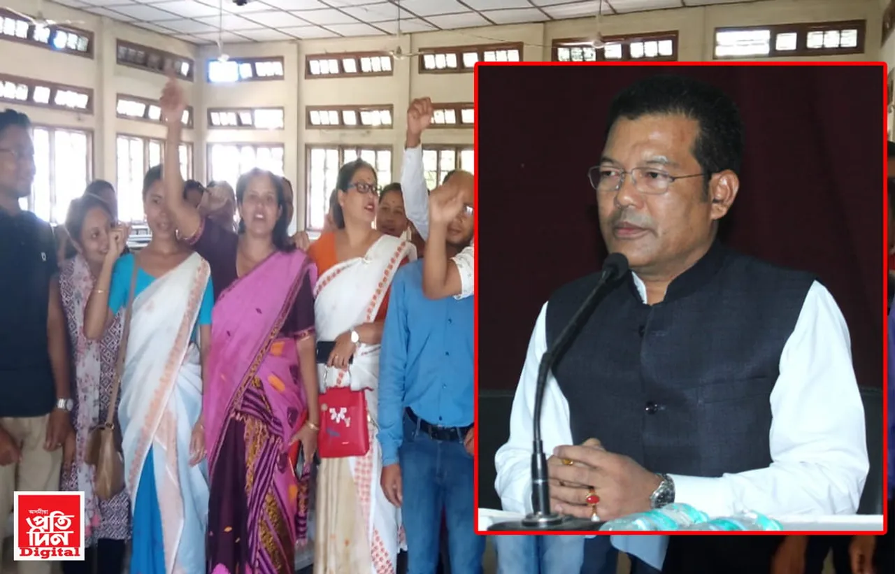 ঢকুৱাখনাত স্থাপন হ’ব টেট পৰীক্ষাৰ কেন্দ্ৰঃ পৰীক্ষাৰ্থীৰ দাবীক সহাৰি মন্ত্ৰী নৱ কুমাৰ দলেৰ…