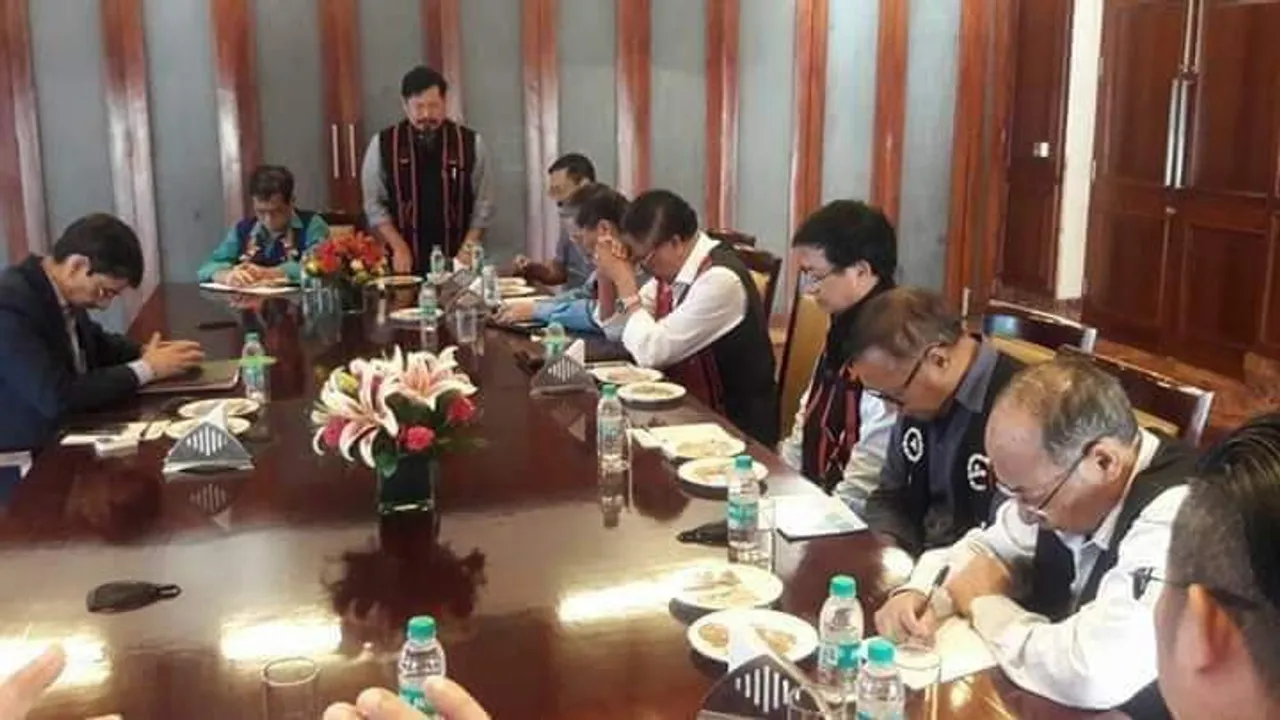 নতুন দিল্লীত আৰ এন ৰবি আৰু থুইংগালেং মুইভাৰ মাজত পুনৰ নগা শান্তি আলোচনা…