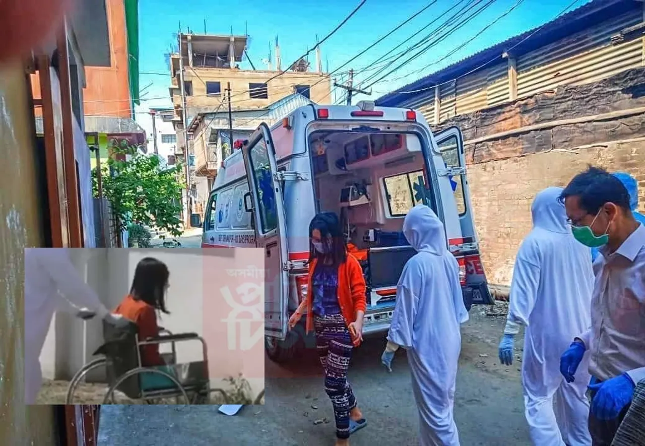 ভাল খবৰ, উত্তৰ পূৰ্বৰ প্ৰথমগৰাকী কোৰোনাৰ ৰোগী মণিপুৰৰ যুৱতী আৰোগ্য হৈ পালেগৈ ঘৰ