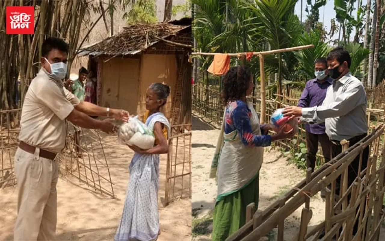 দৰিদ্ৰ ৰাইজক সাহায্য প্ৰদান নগাঁও সংমণ্ডল বন বিষয়া ৰাজেন চৌধুৰীৰ…