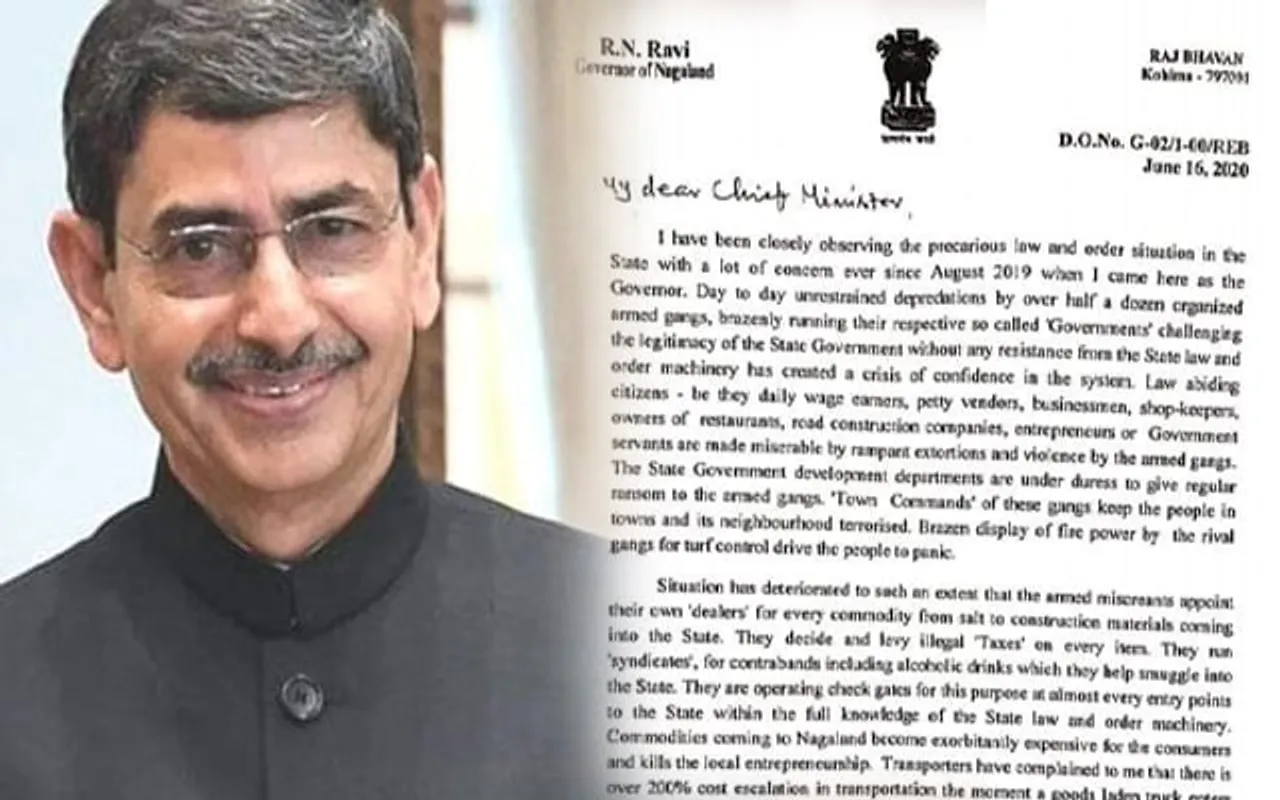 নাগালেণ্ডৰ আইন- শৃংখলা অৱনতিত অসন্তুষ্ট ৰাজ্যপাল আৰ এন ৰবি :