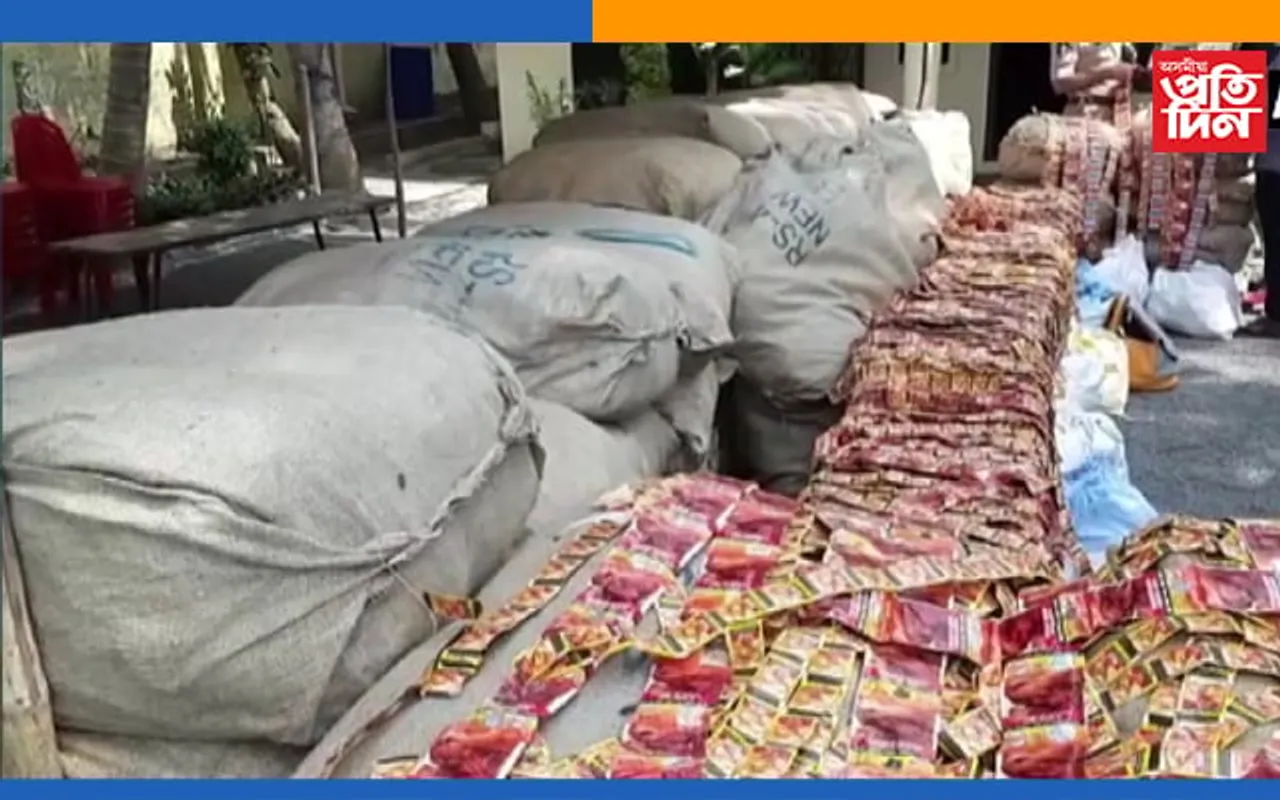 আৰক্ষীয়ে জব্দ কৰিলে ১৩ লাখ টকাৰ গুটখা, ৪ গৰাকীৰ বিৰুদ্ধে ৰুজু গোচৰ…