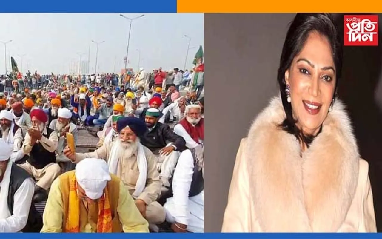 এই হাড় কঁপোৱা শীতটো নিজৰ প্ৰাপ্যৰ বাবে যুঁজি আছে কৃষকে, তেওঁলোক সুৰক্ষিত থাককঃ অভিনেত্ৰী চিমি গোৰেৱাল…