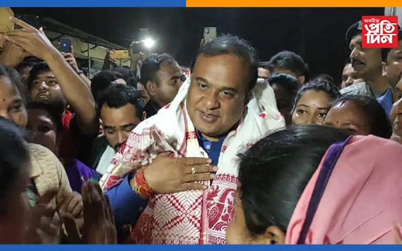 বটদ্ৰৱা থানত নিশা উপস্থিত মন্ত্ৰী হিমন্ত বিশ্ব শৰ্মা…