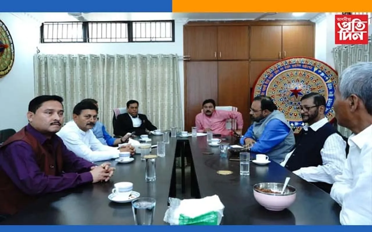 বিজেপি- অগপৰ বৈঠক,অগপক বিজেপিয়ে দিলে ১০ টা সমষ্টি…