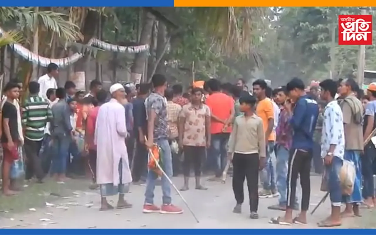 প্ৰিয়ংকা গান্ধীৰ নিৰ্বাচনী সভাৰ শেষত বটদ্ৰৱাত মাৰপিটৰ ঘটনা…VIDEO