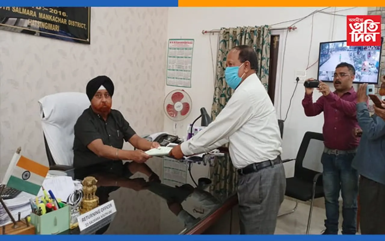 দক্ষিণ শালমাৰা মানকাচৰ জিলাৰ দুই সমষ্টিত এছ ইউ চি আই দলৰ দুই প্ৰাৰ্থীয়ে দাখিল কৰিলে মনোনয়ন পত্ৰ…