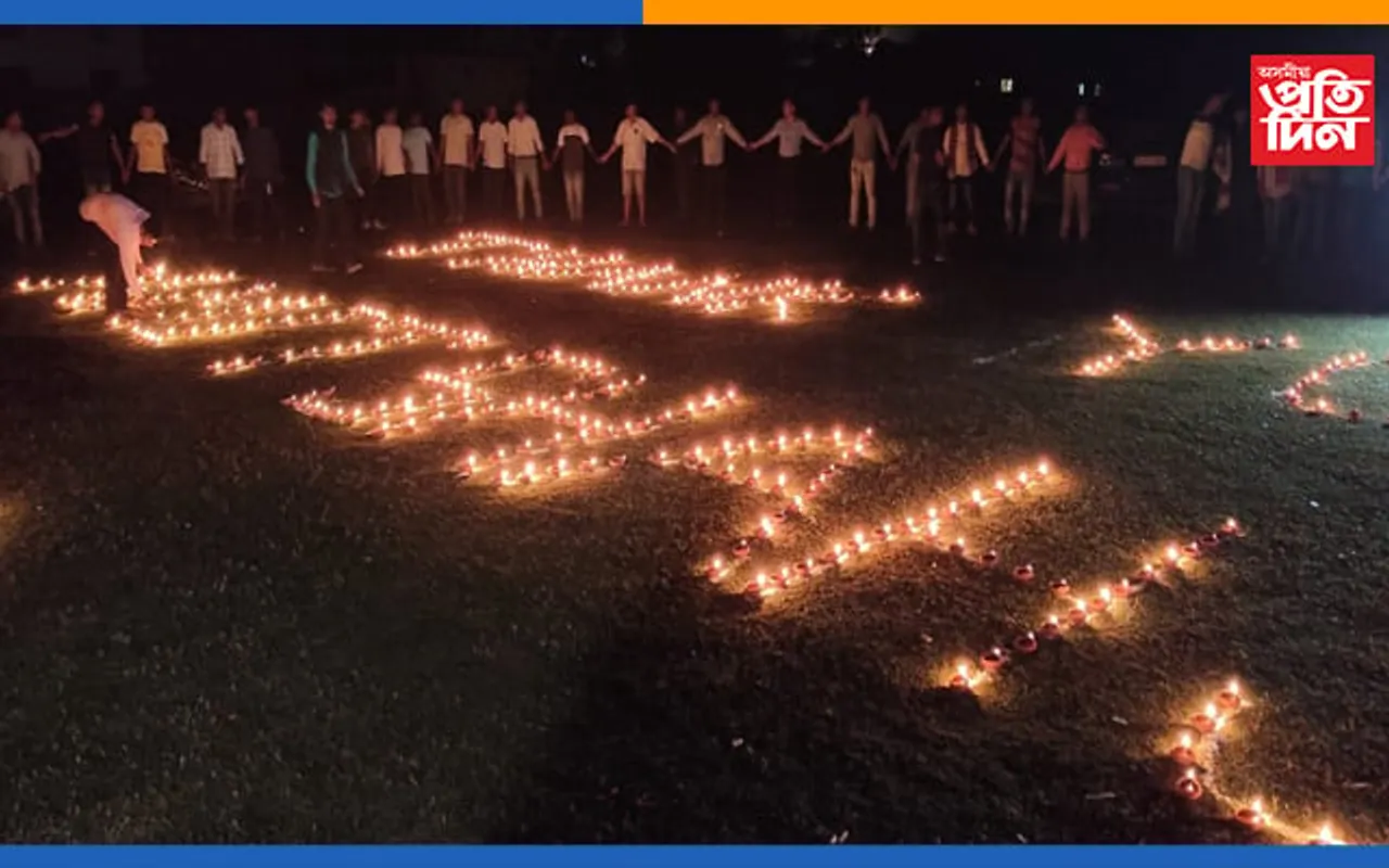 মাজুলী মিনি ষ্টেডিয়ামত ২০২১ গচি বন্তি জ্বলাই ধন্যবাদ জনালে কেন্দ্ৰীয় গৃহমন্ত্ৰী অমিত শ্বাহক…
