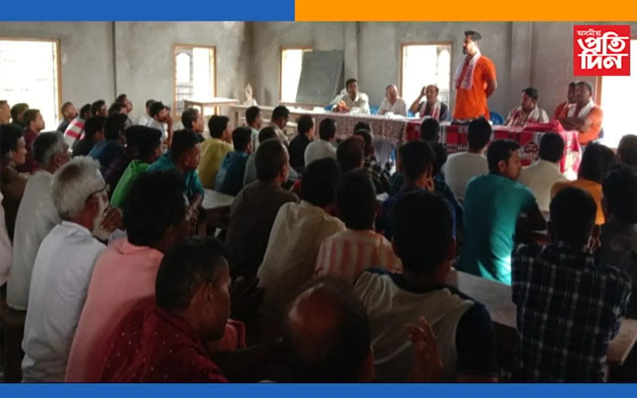 নলবাৰীত জয়ন্ত মল্ল বৰুৱাৰ সমৰ্থনত মৎস্যজীৱী কোষৰ সভা…