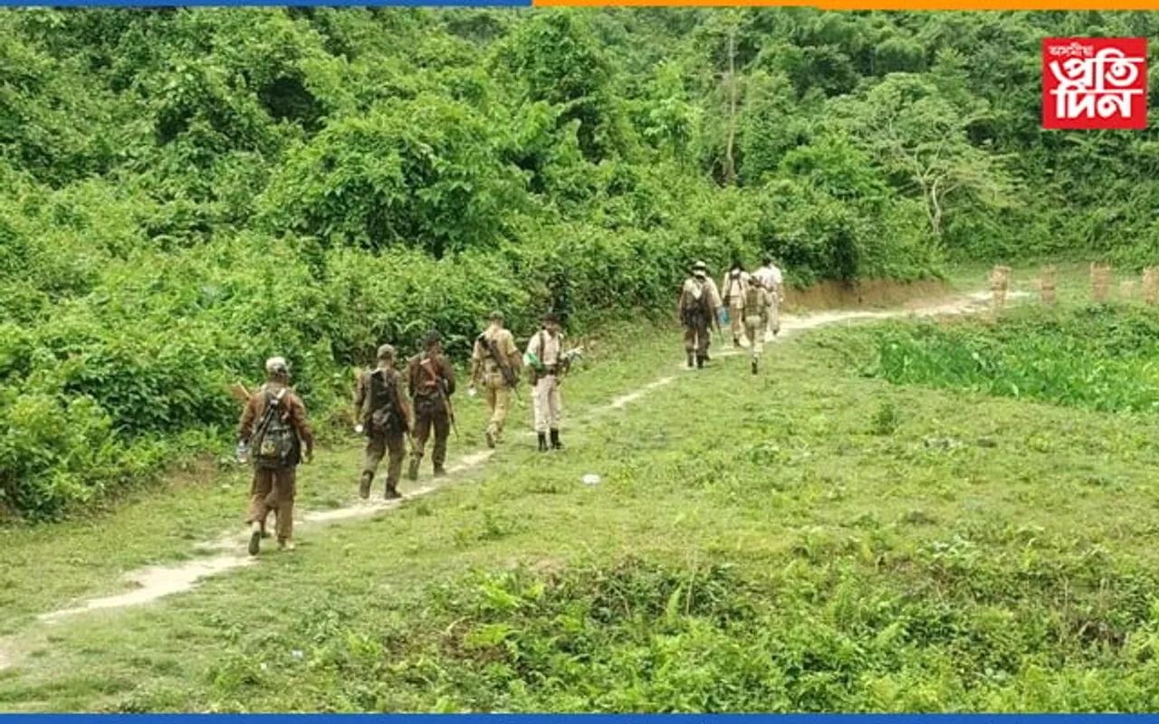মৰিয়নীৰ দিচৈভেলীত নগা বেদখল বিৰুদ্ধে অসমৰ প্ৰশাসনৰ উচ্ছেদ অভিযান…