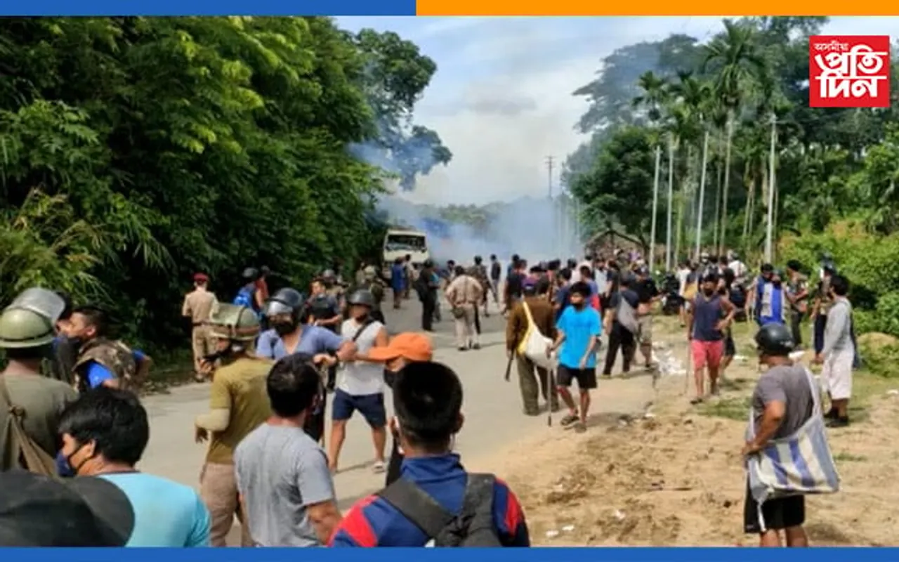 সীমান্তৰ শান্তি পুনৰুদ্ধাৰৰ বাবে উপযুক্ত পদক্ষেপ গ্ৰহণ কৰিবলৈ আহ্বান  নৰ্থ ইষ্ট ইণ্ডিজেনাছ পিপলছ ফ’ৰামৰ