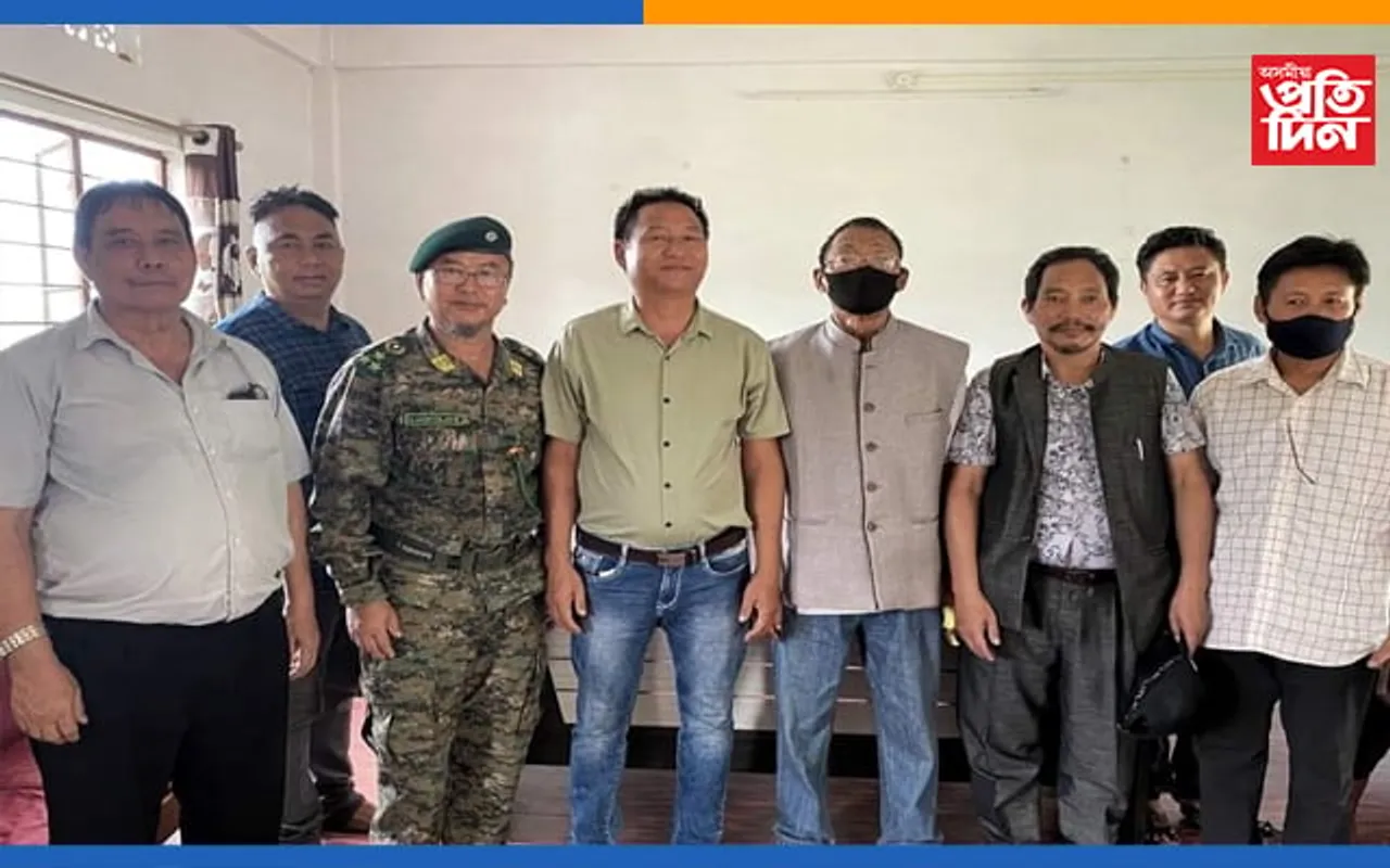 এন এছ চি এন মুইভা গোটৰ দুই জ্যোষ্ঠ নেতাক বহিষ্কাৰ..