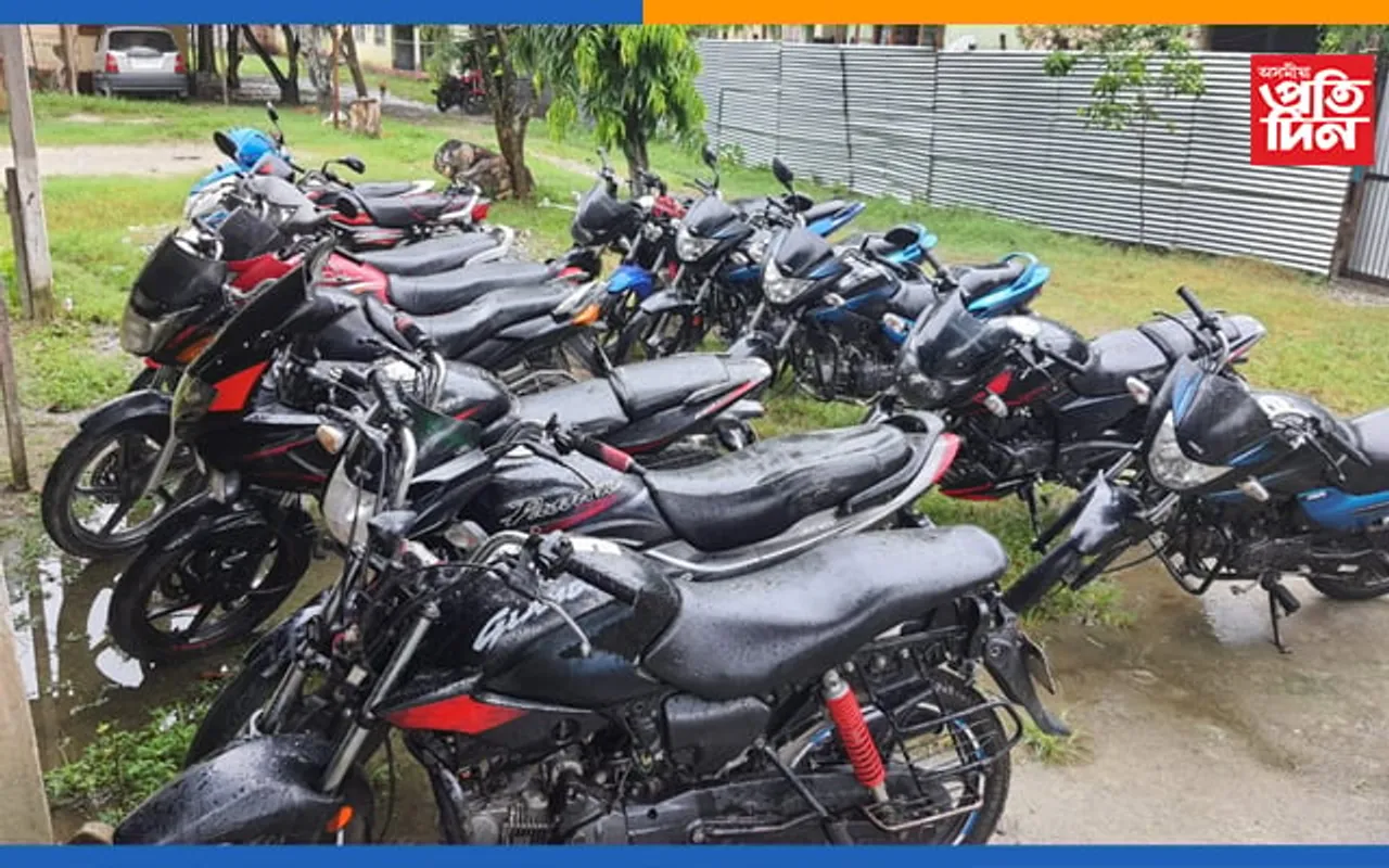 ৰৌতা আৰক্ষীৰ বৃহৎ সফলতাঃ ১৪ খনকৈ চুৰি বাইক উদ্ধাৰৰ লগতে চোৰক গ্ৰেপ্তাৰ…