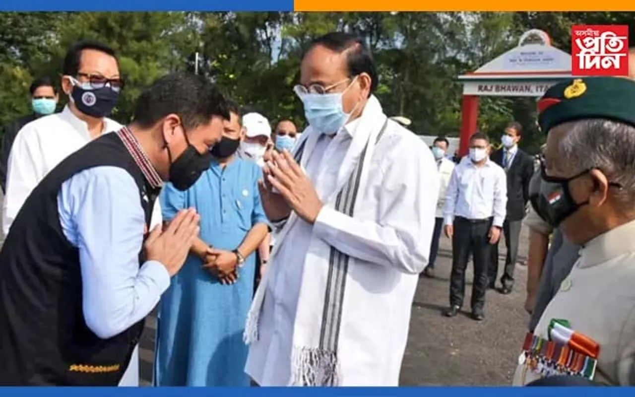 উপ-ৰাষ্ট্ৰপতিৰ অৰুণাচলপ্ৰদেশ ভ্ৰমণক লৈ চীনৰ আপত্তিৰ সন্দৰ্ভত কি ক’লে বিদেশ মন্ত্ৰণালয়ে…