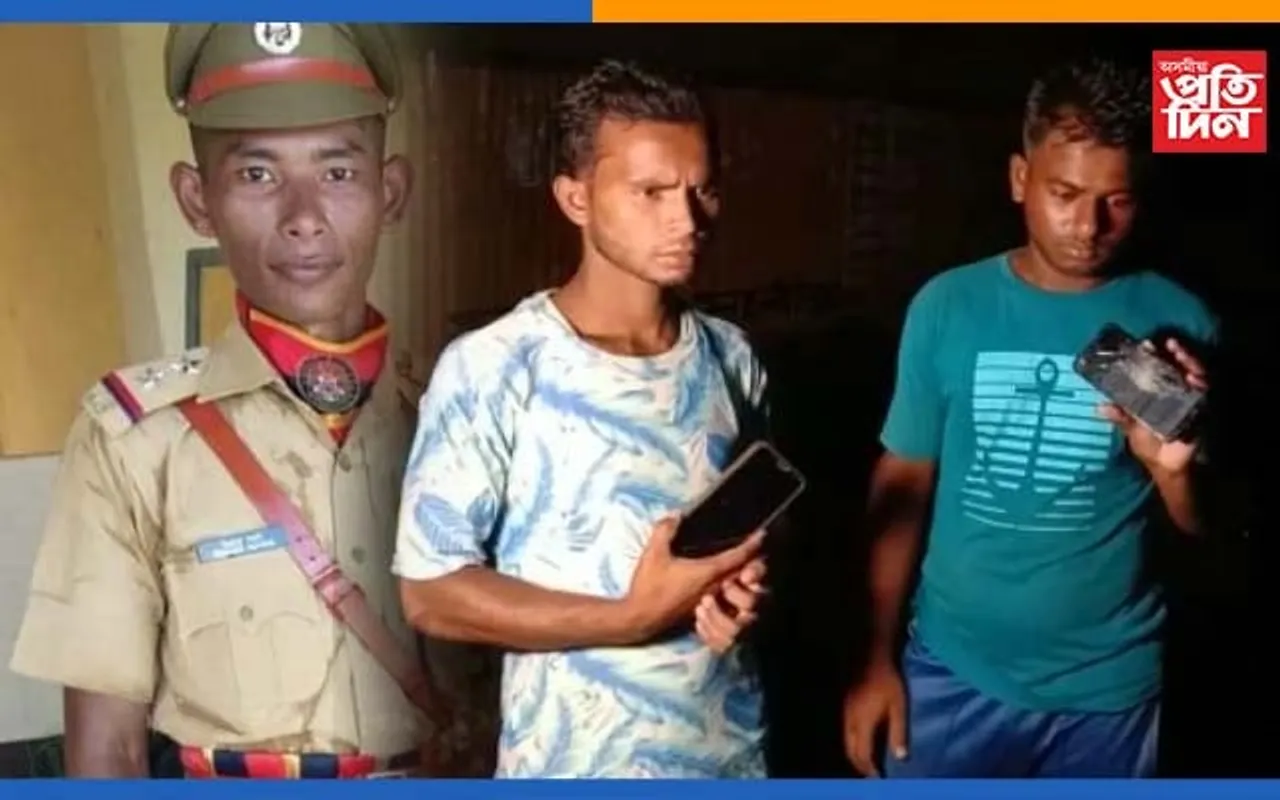 দুই খেলুৱৈক তালাচীৰ নামত আৰক্ষী উপ-পৰিদৰ্শকৰ নিৰ্বিচাৰ প্ৰহাৰ…