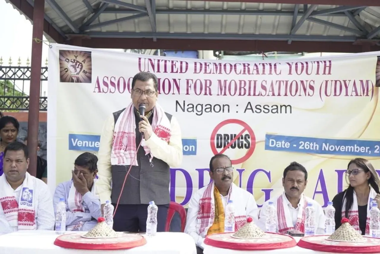 ড্ৰাগছৰ  বিৰুদ্ধে সকলোকে ঐক্যবদ্ধ ভাৱে যুঁজ দিবলৈ বিধায়ক ৰূপক শৰ্মা আহ্বান…