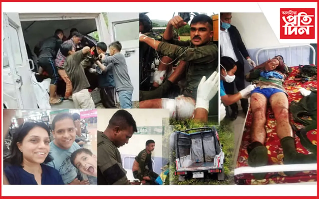 মণিপুৰত বিদ্ৰোহীৰ এম্বুশঃ কৰ্ণেল পত্নী-পুত্ৰসহ নিহত সেনা জোৱানৰ তালিকাত আছে অসমৰ সুমন  স্বৰ্গীয়াৰীয়ো..