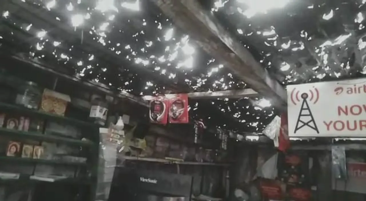 চিৰাঙৰ ভাৰত-ভূটান সীমান্ত এলেকাত প্ৰচণ্ড শিলা বৰষুণ…