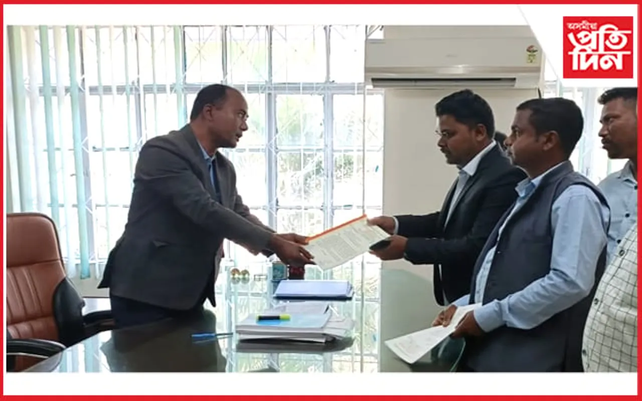 চুলাই মদৰ ঘাটি বন্ধৰ দাবীত মাৰ্ঘেৰিটাৰ মহকুমাধিপতিক স্মাৰক পত্ৰ প্ৰদান আটছাৰ…