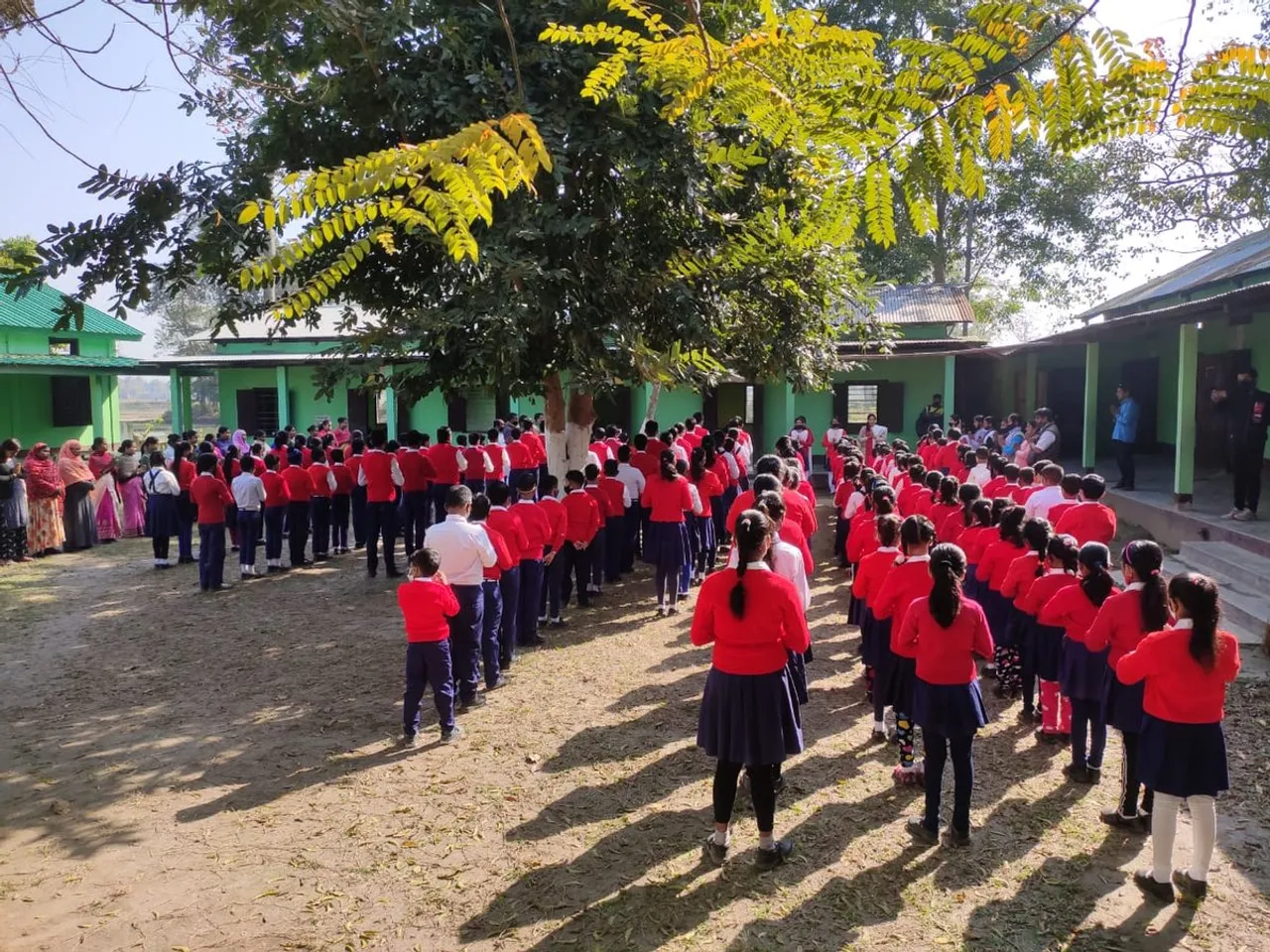 স্বাভাৱিক সকলো! বিদ্যালয়ত পুনৰ আৰম্ভ পাঠদান