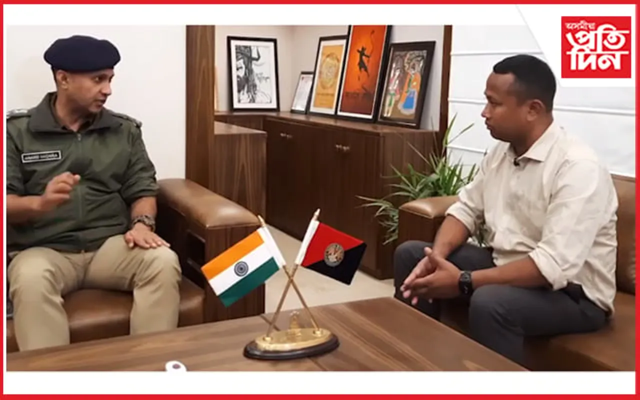 নগাওঁ জিলা আৰক্ষী অধীক্ষক ৰূপে আনন্দ মিশ্ৰৰ অন্তিমটো সাক্ষাৎকাৰ…চাওঁক সবিশেষ…