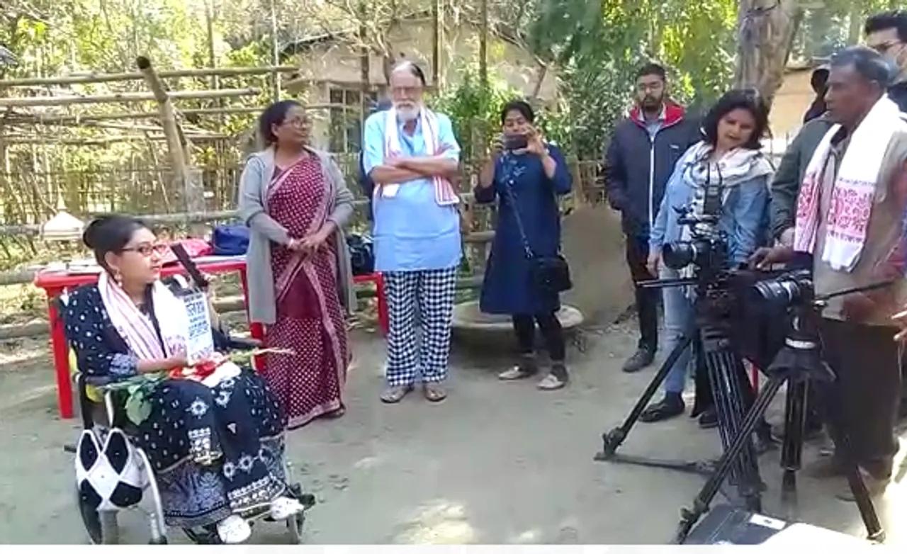 শৰ্মিষ্ঠা প্ৰীতমৰ জীৱনৰ ওপৰত নিৰ্মান হ’ব ”ডেউকা walking in the air” শীৰ্ষক ছবি…