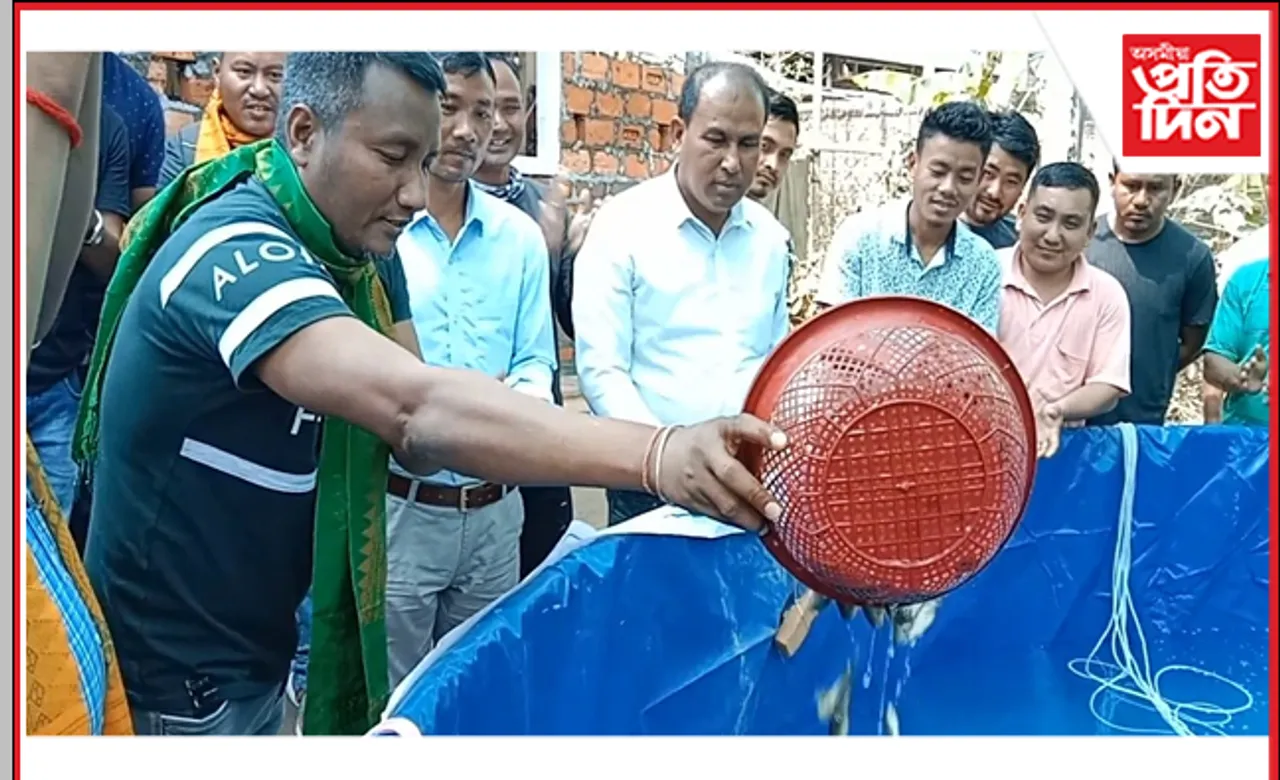 ”ঘৰে-ঘৰে পুখুৰী, ঘৰে- ঘৰে মাছ” মুখ্যমন্ত্ৰীৰ সপোন বাস্তৱত ৰূপ দিব বিটিআৰে : ৰাকেশ ব্ৰহ্ম