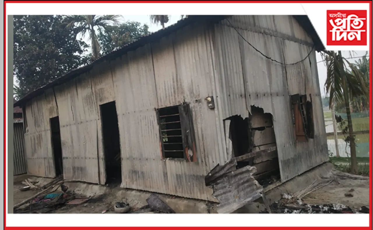 ছয়গাঁৱৰত ভয়ংকৰ অগ্নিকাণ্ড,কেইবা লক্ষাধিক টকাৰ সা-সম্পত্তি ভষ্মীভূত