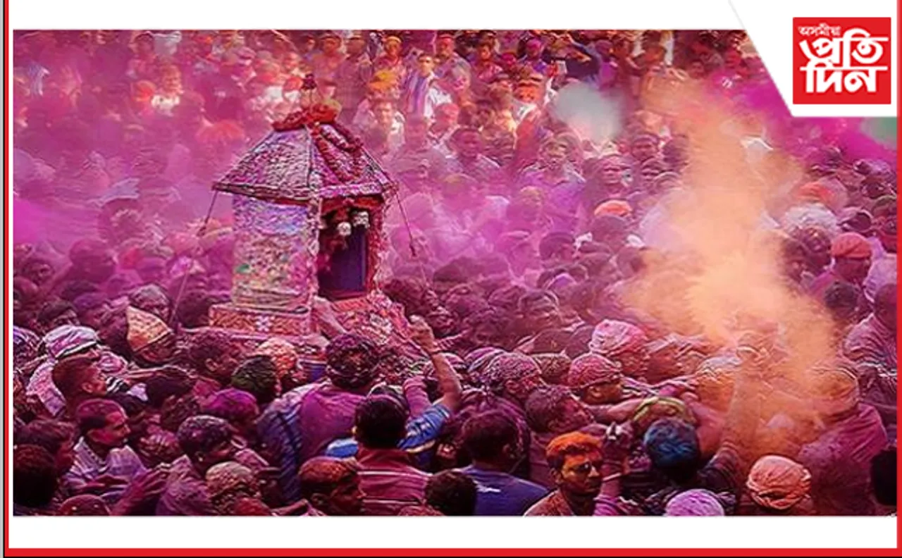 আবিৰৰ ৰঙত ৰঙীণ ৰাজ্যবাসী; হোলী খেলিবলৈ ওলাই আহিছে সকলো…