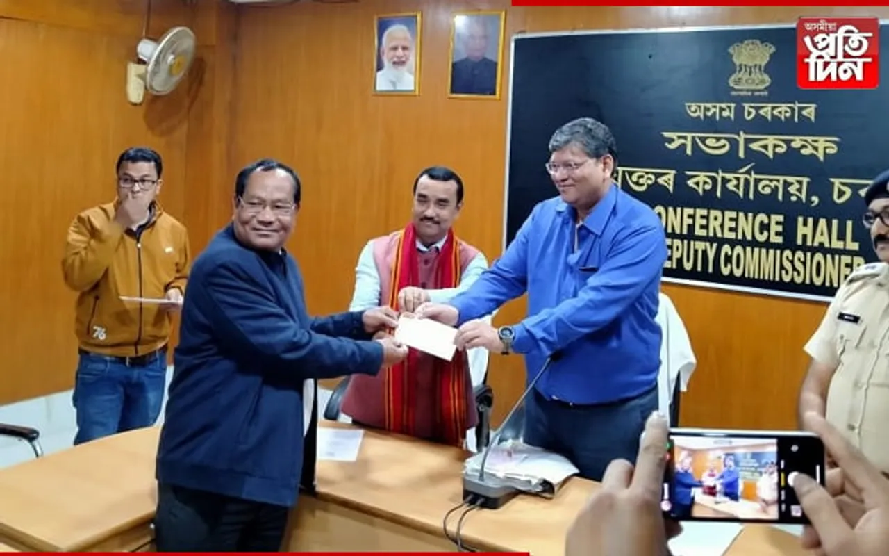 চৰাইদেউ জিলাৰ ১১ খন বিহু সমিতিলৈ আৰ্থিক সাহায্য…