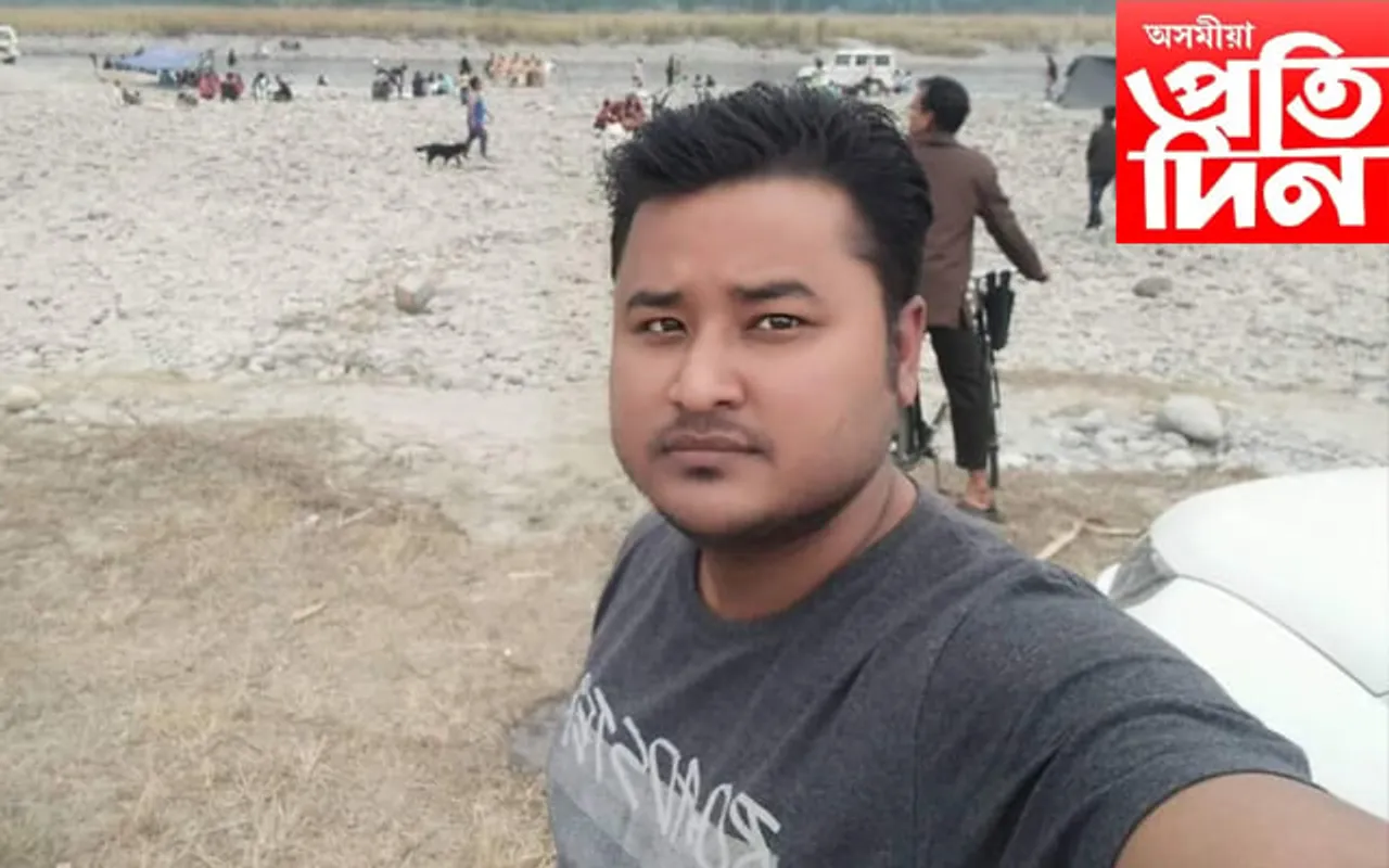 পথ দুৰ্ঘটনাত থিতাতে নিহত  অভিষেক ভট্টাচাৰ্য
