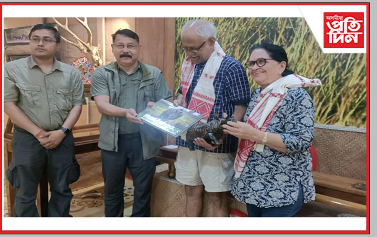 কাজিৰঙা ভ্ৰমণ জ্ঞানপীঠ বঁটা বিজয়ী দামোদৰ ম’জৰ