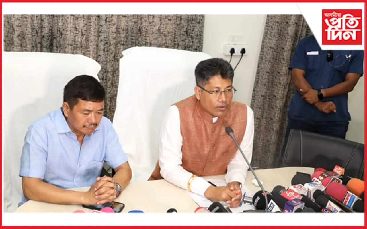 আঙুৰলতাৰ সমদলত দিয়া হোৱা নাছিল আহোম বিৰোধী শ্ল’গানঃ মন্ত্ৰী পীযুষ হাজৰিকাৰ স্পষ্টিকৰণ…