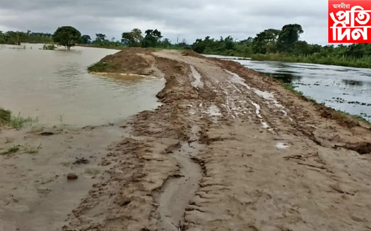 ঘিলামৰাৰ ৯ কোটিৰ গোর্খালি চাপৰিৰ মথাউৰীলৈ ভাবুকি…