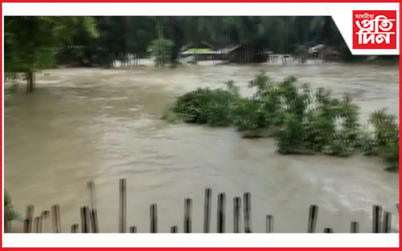 ভূটানৰ বান্ধৰ পানীয়ে নামনিত চলাইছে তাণ্ডৱ, দ্ৰুত হাৰত বাঢ়িছে পাগলাদিয়া,নোনা,বেকীৰ জলস্তৰ…