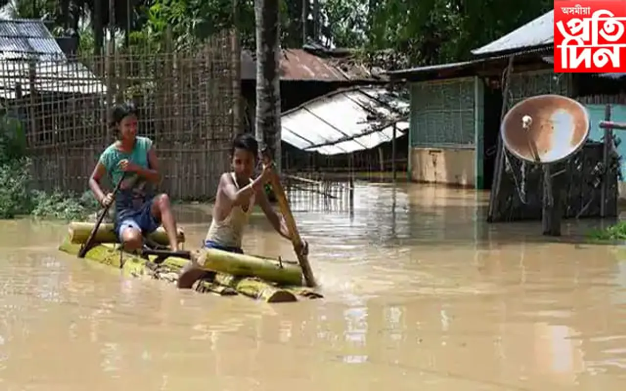 শোচনীয় হৈয়ে আছে অসমৰ বান পৰিস্থিতি, জানক সৱিশেষ তথ্য…