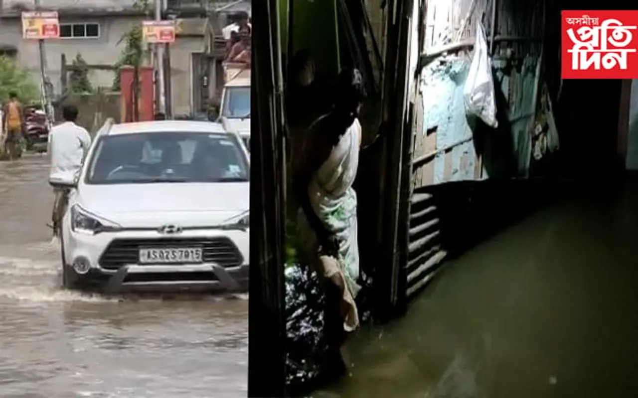 কলঙৰ ৰুদ্ৰ ৰূপ : নগাঁও চহৰৰ বানৰ কবলত…