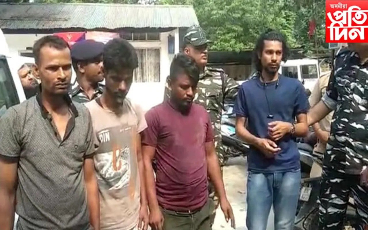 নগাঁৱত আটক কেৰেলাৰ পৰা নকল সোণৰ নাও আৰু বিস্কুট  ক্ৰয় কৰিবলৈ অহা ক্ৰেতা