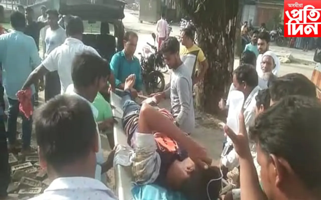 বকোৰ সোনতলীত ভয়ংকৰ পথ দুৰ্ঘটনা…