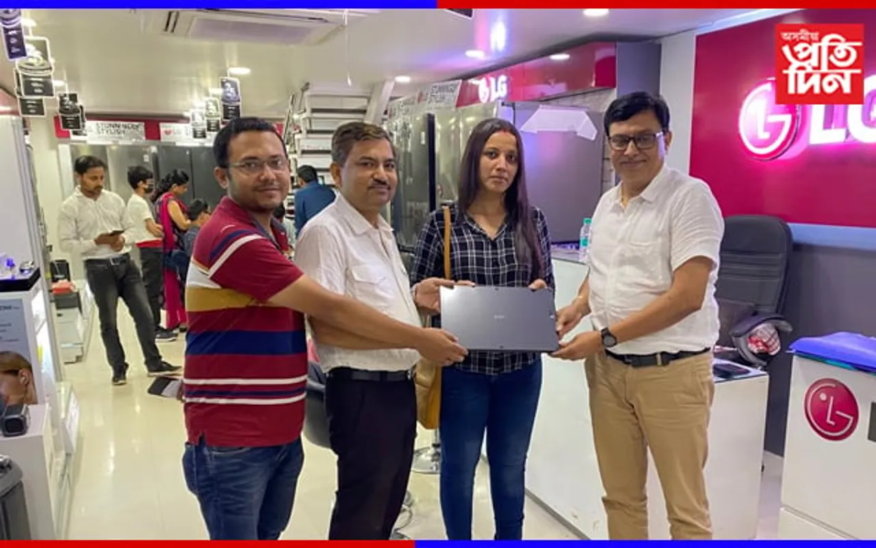 এলজি লাকী ড্ৰ’ৰ বিজয়ী কাশ্যপ বিশ্বাস…