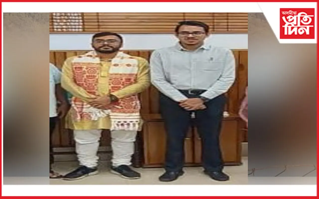 নগাঁৱৰ নতুন উপায়ুক্ত নৰেন্দ্ৰ কুমাৰ সাহৰ যোগদান…