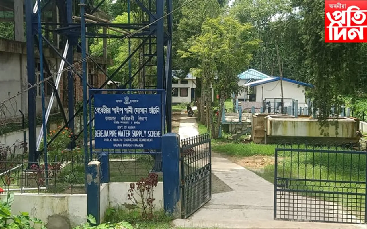 নগাঁও জনস্বাস্থ্য কাৰিকৰী বিভাগৰ দুৰৱস্থা…