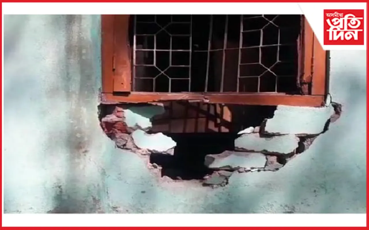 কলিয়াবৰত বন্যহস্তীৰ সন্ত্ৰাস …