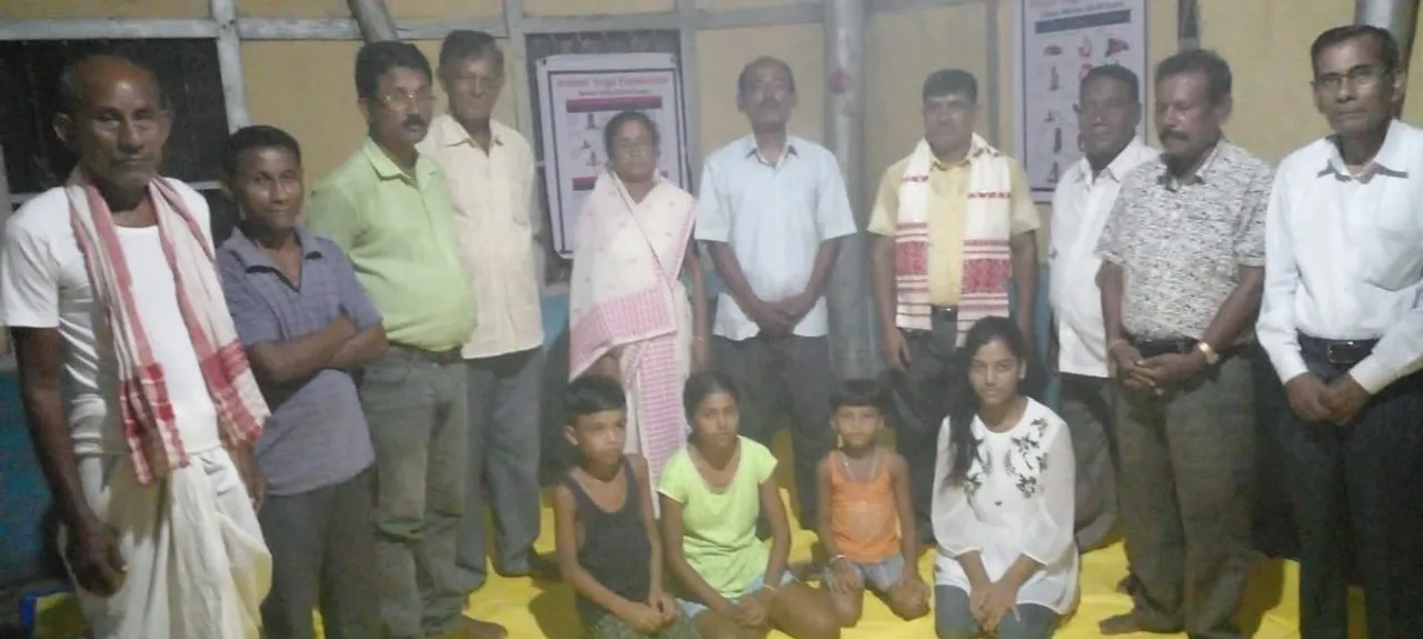 নগাঁৱৰ ঘাহীত যোগ কেন্দ্ৰ মুকলি…