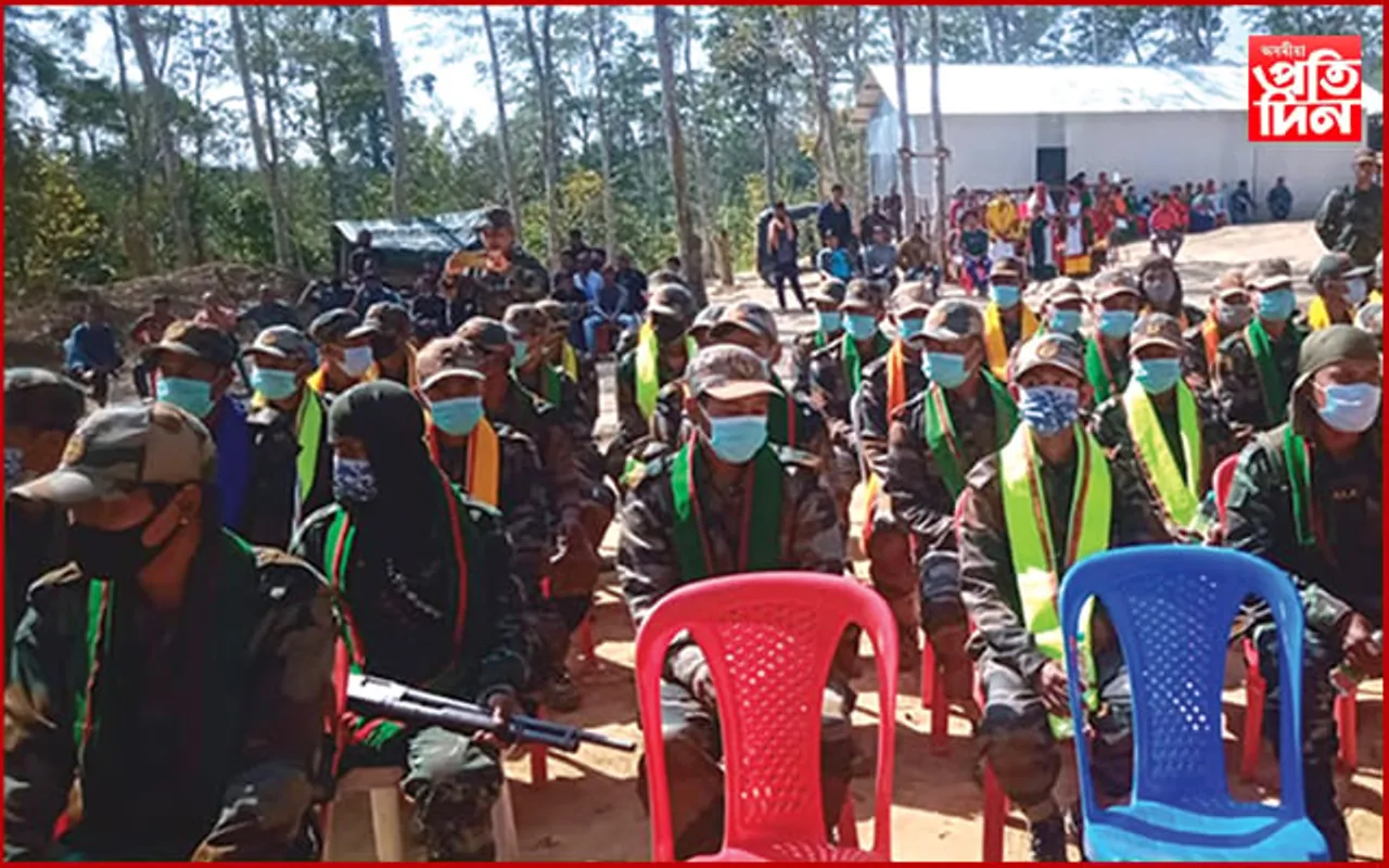 ধনশিৰিৰ শিবিৰৰ পৰা ১৬ DNLA সদস্যৰ পলায়নৰ খবৰক লৈ আৰক্ষীত হাহাকাৰঃ প্ৰকৃততে হৈছিল কি…